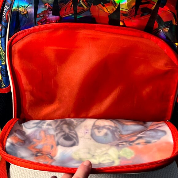 Marvel Avengers 17" Backpack, Laptop Sleeve, Large Front & 2 Side Pockets 2024 - Picture 3 of 5